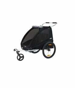 Cykelvagn Thule Coaster XT För 2 Barn Svart