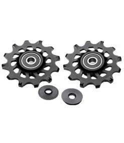 Absoluteblack Pulley Hjul XX1, X01, X1, Force/Rival/Apex CX1 Rostfria Maskinlager