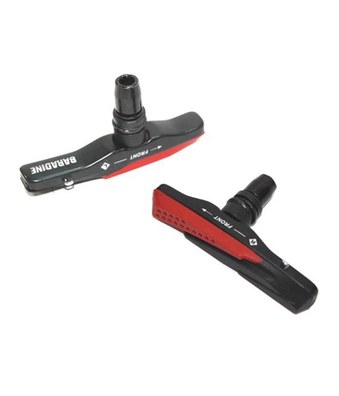 Baradine Allväders Bromssko Med Utbytbara Belägg För V-Broms 3 Baradine Allväders Bromssko Med Utbytbara Belägg För V-Broms