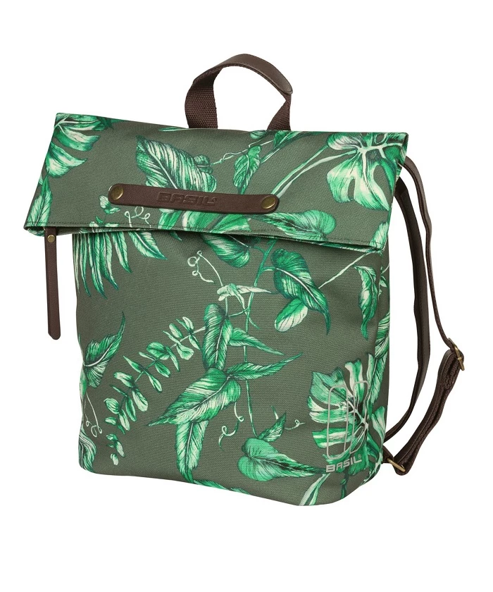 Cykelväska Basil Ever-green 14 Liters även Ryggsäck 3 Cykelväska Basil Ever-green 14 Liters även Ryggsäck