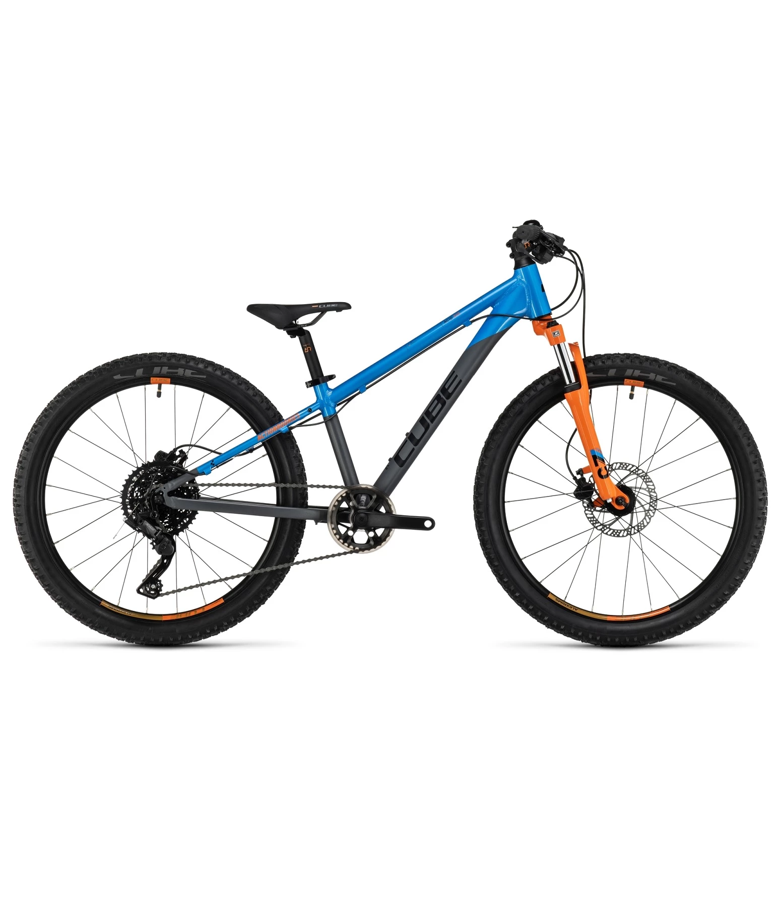 Barncykel 24″ Cube Acid 240 Disc 24″ MTB 2023 års 3 Barncykel 24″ Cube Acid 240 Disc 24″ MTB 2023 års