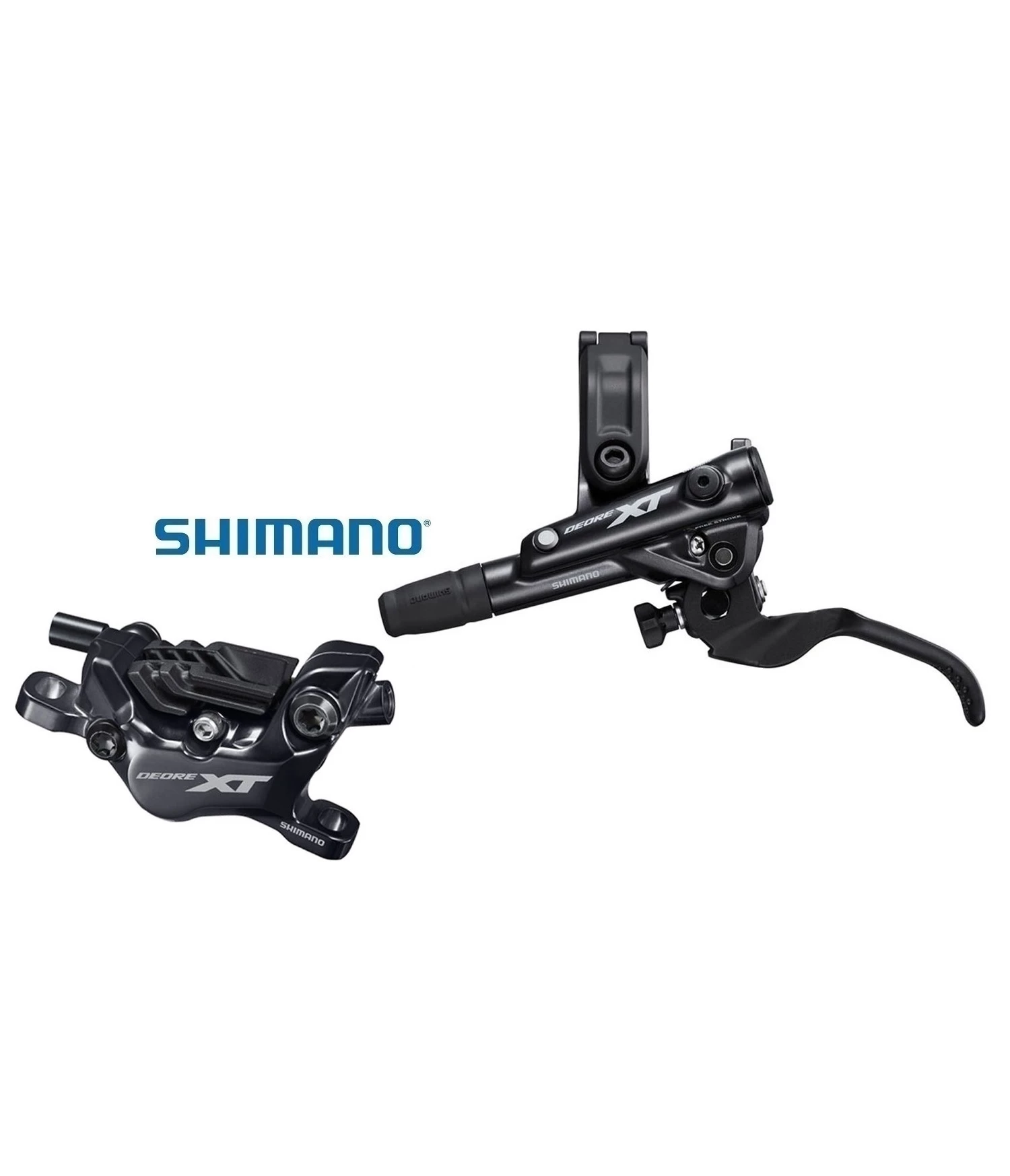 Skivbromsset Shimano XT M8120 Fram Eller Bak Resin Belägg. 3 Skivbromsset Shimano XT M8120 Fram Eller Bak Resin Belägg.