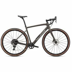 Gravel Specialized Diverge Comp Carbon Mattgrå/vit 1×11-växlad