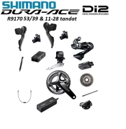 Shimano Dura Ace R9170 Di2 2×11-växlad Disc.