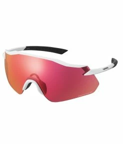 Shimano Glasögon Equinox 4 RD Röd Lins Vit Båge