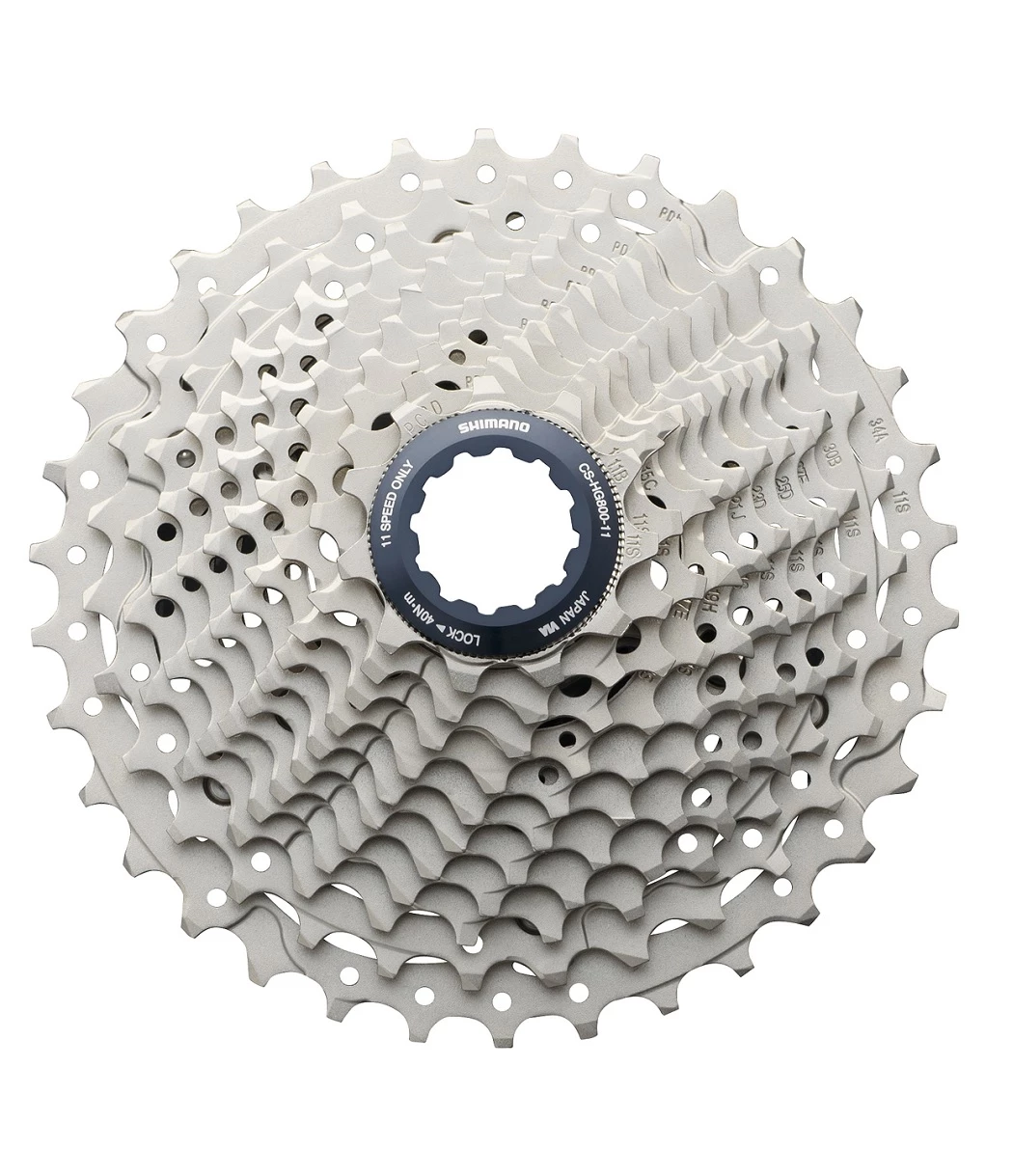 Kassett Shimano Ultegra CS-HG800-11 HG-X11 11-delad. 3 Kassett Shimano Ultegra CS-HG800-11 HG-X11 11-delad.