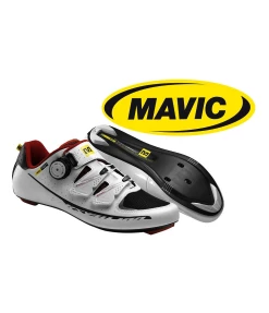 Mavic Ksyrium Pro Racer-cykelsko I Vitt.