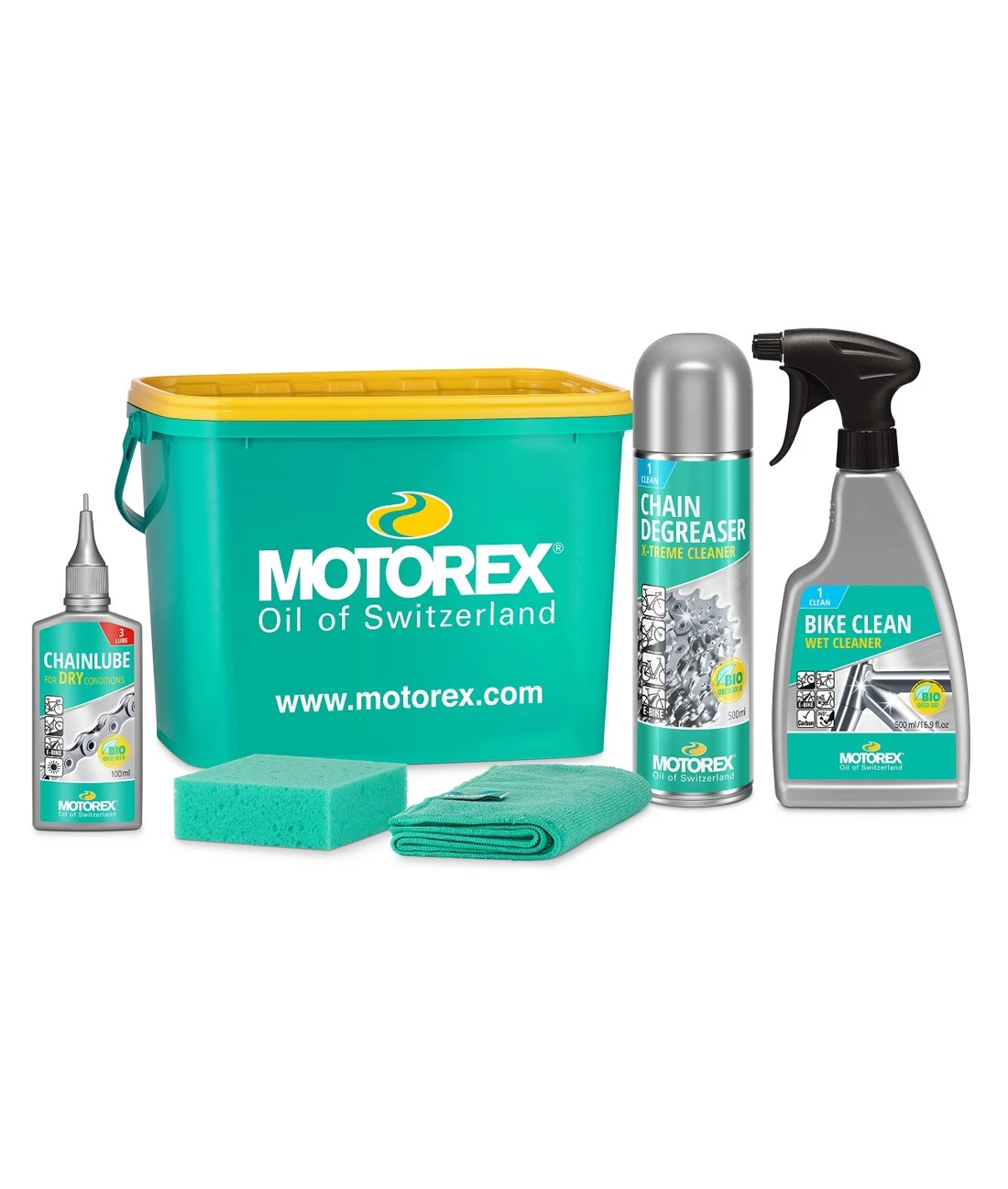 Motorex Rengöringskit Och Hink 3 Motorex Rengöringskit Och Hink