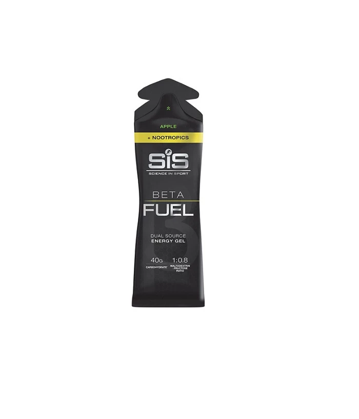 SiS Beta Fuel Dual Source Enegy Gel Äpple + Nootropics OBS! Kort Datum 3 SiS Beta Fuel Dual Source Enegy Gel Äpple + Nootropics OBS! Kort Datum