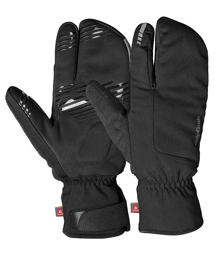 GripGrab Nordic 2 Windproof Deep Winter Lobster Gloves, Cykelhandske För Vintercykling. 3 GripGrab Nordic 2 Windproof Deep Winter Lobster Gloves, Cykelhandske För Vintercykling.