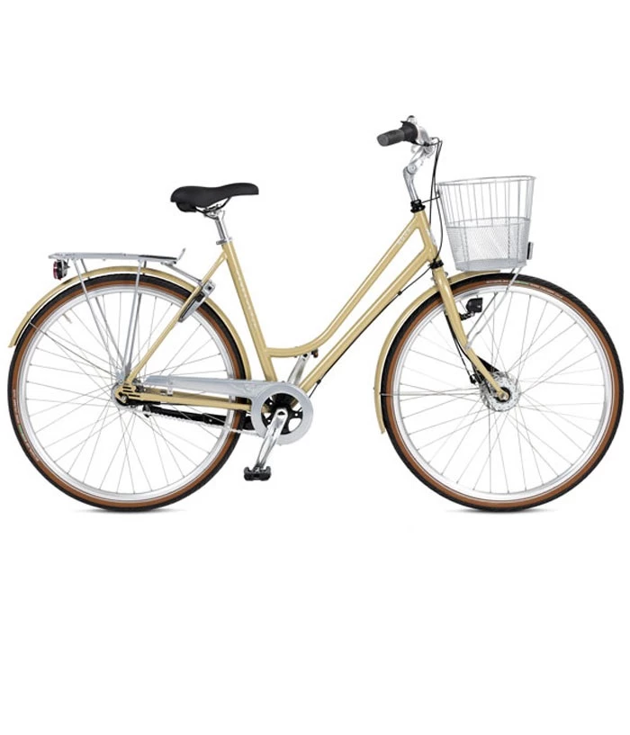 Skeppshult Nova Premium 2023, 7-växlad Damcykel Med Korg. 3 Skeppshult Nova Premium 2023, 7-växlad Damcykel Med Korg.