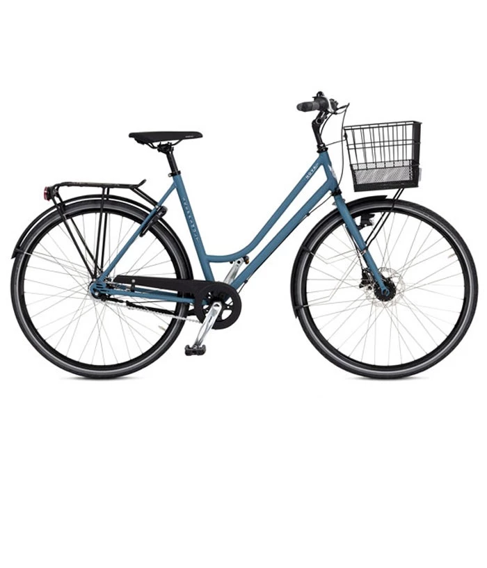 Skeppshult Nova Sport 2023, 7-växlad Damcykel Med Korg. 3 Skeppshult Nova Sport 2023, 7-växlad Damcykel Med Korg.