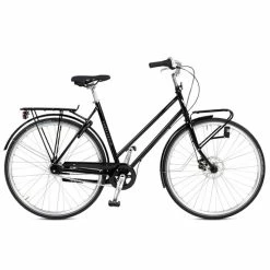 Skeppshult Populär 2023, 7-växlad Damcykel Med Frampakethållare.