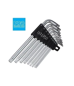 Torxnyckelsats PRO T10/T15/T20/T25/T30/T40/T45/T50