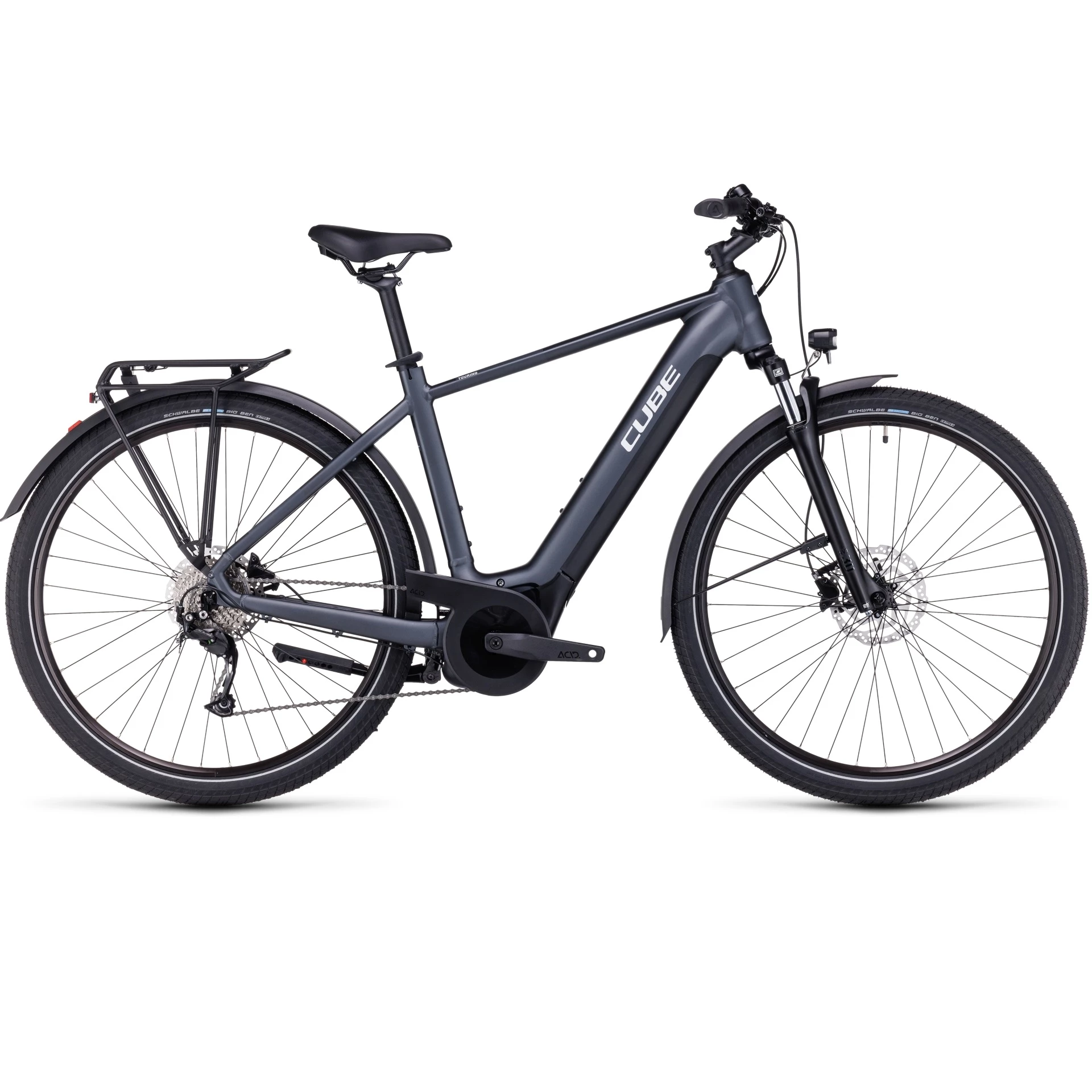 EL-cykel Cube Touring Hybrid ONE 500 2023 års, Herrmodell 3 EL-cykel Cube Touring Hybrid ONE 500 2023 års, Herrmodell