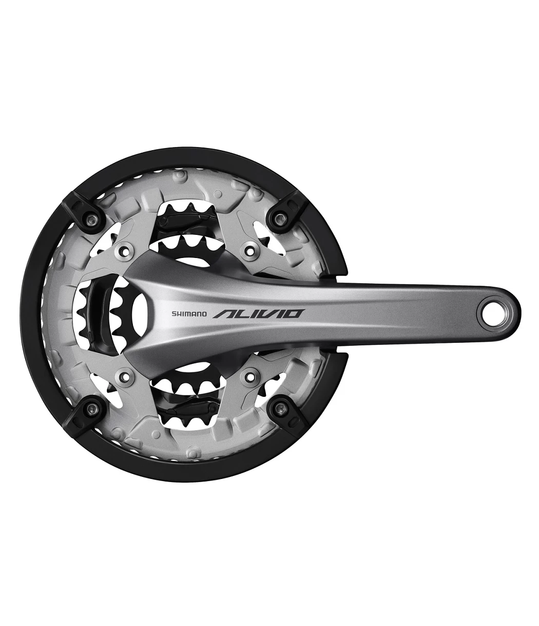 Vevparti Shimano Alivio FC-T4060 9-vxl 175mm 48/36/26T Silver 3 Vevparti Shimano Alivio FC-T4060 9-vxl 175mm 48/36/26T Silver