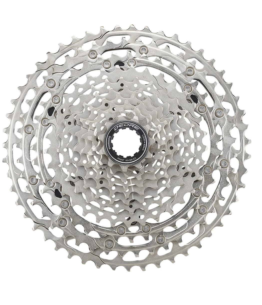 Kassett Shimano Deore CS-M5100 11-växlad 11-42T Och 11-51T 3 Kassett Shimano Deore CS-M5100 11-växlad 11-42T Och 11-51T