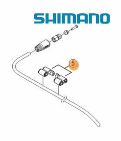 Shimano Deore Klammsats Till Bromsslang