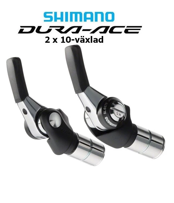 Växelreglage Shimano Dura Ace SLBS79 För Styrändsmontering 3 Växelreglage Shimano Dura Ace SLBS79 För Styrändsmontering