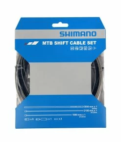 Växelvajerset Shimano MTB SP-41 Till En Cykel.