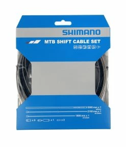 Växelvajerset Shimano MTB SP-41 Med Rostfria Växelvajers Till En Cykel.