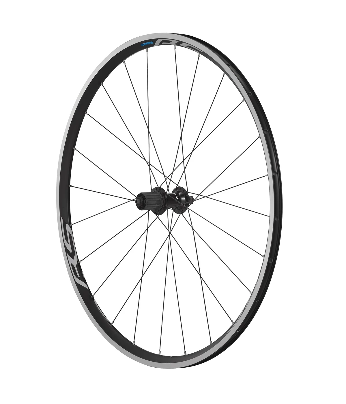 Bakhjul Shimano WH-RS100 Tiagra För Racer I Svart. 3 Bakhjul Shimano WH-RS100 Tiagra För Racer I Svart.