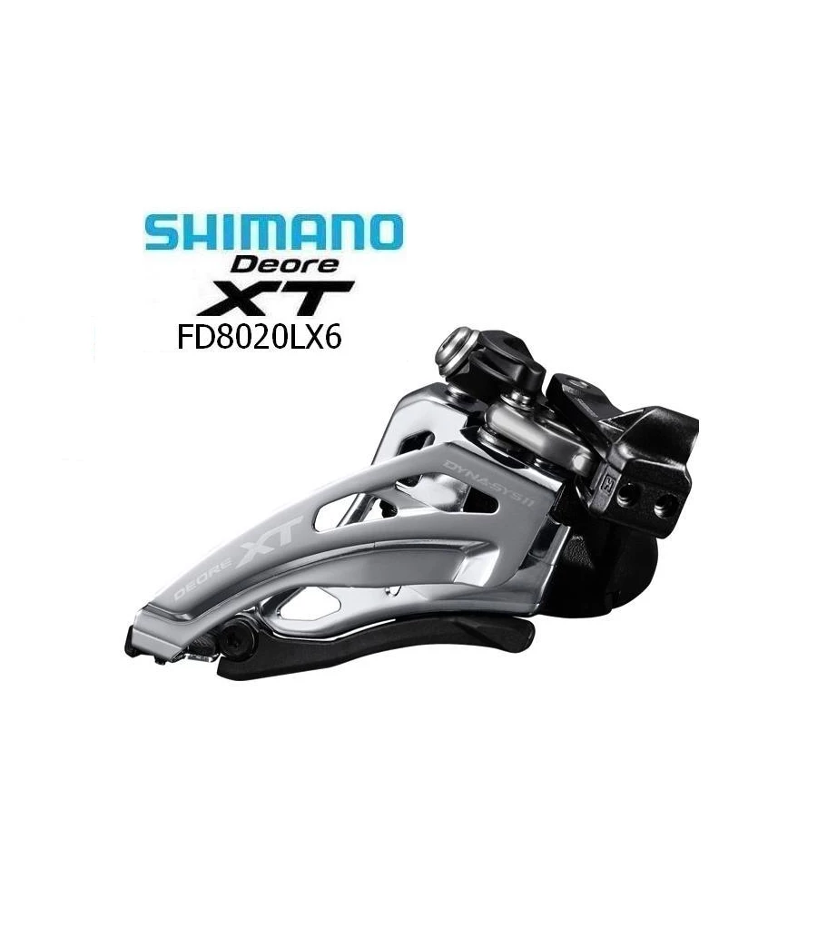Framväxel Shimano XT M8020 Side Swing, Low Clamp 2×11-vxl 3 Framväxel Shimano XT M8020 Side Swing, Low Clamp 2×11-vxl