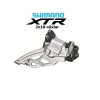 Framväxel Shimano XTR FD-M985 Dual Pull Top Swing 2×10-vxl 2 Framväxel Shimano XTR FD-M985 Dual Pull Top Swing 2×10-vxl -Cyklar Shop Shimano XTR 2x10 m985