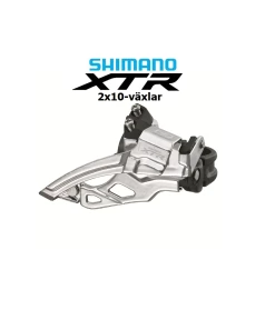 Framväxel Shimano XTR FD-M985 Dual Pull Top Swing 2×10-vxl