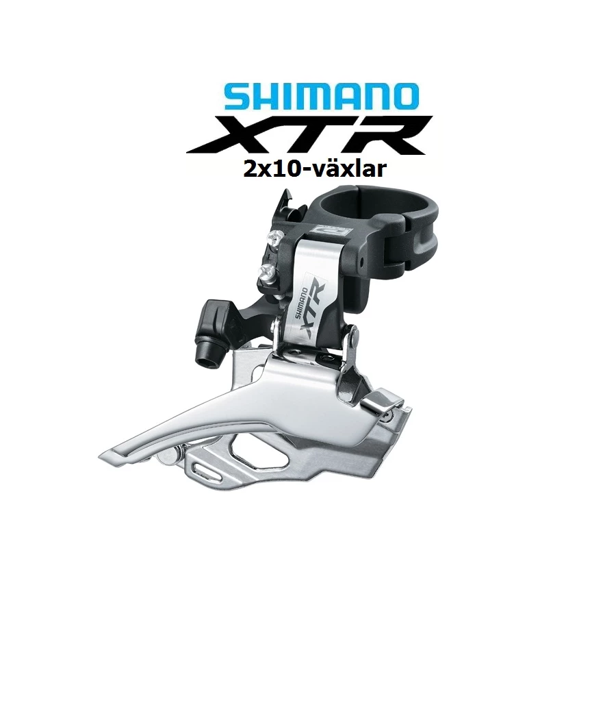 Framväxel Shimano XTR FD-M986 Dual Pull Down Swing 2×10-vxl 3 Framväxel Shimano XTR FD-M986 Dual Pull Down Swing 2×10-vxl
