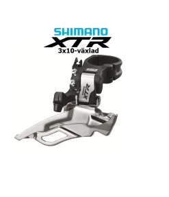 Framväxel Shimano XTR FD-M981 Dual Pull Down Swing 3×10-vxl