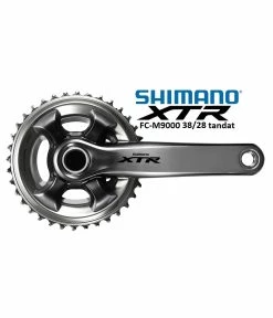 Shimano Vevparti XTR FC-M9000 För 11-delat, Med 38/28 Tandning
