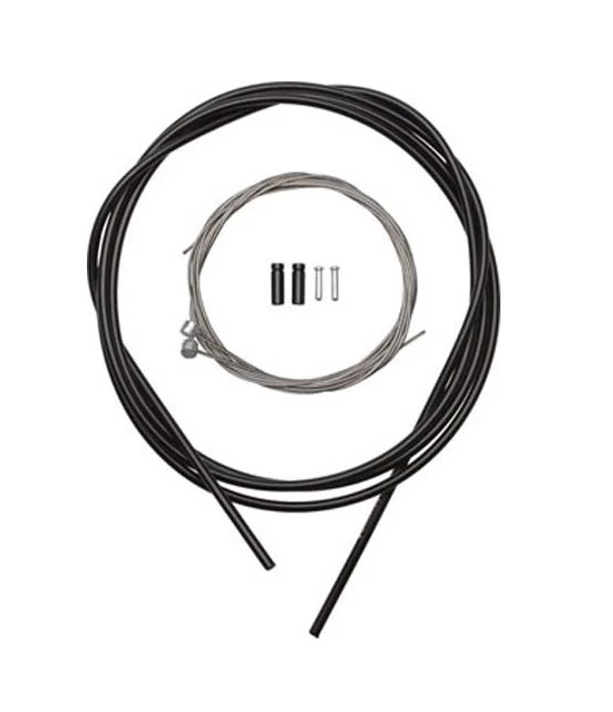 Bromsvajerset Shimano MTB Med Rostfri Vajer Och Svart Hölje. 3 Bromsvajerset Shimano MTB Med Rostfri Vajer Och Svart Hölje.