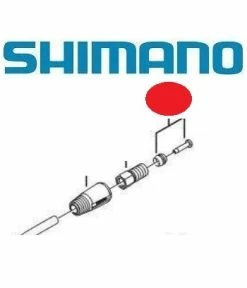 Shimano Oliv + ändstift För Montering Av Skivbromsslang.