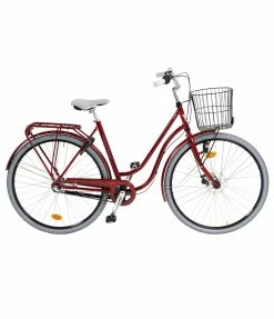 Damcykel Skeppshult Smile 7 Vxl Flamröd 2022 års