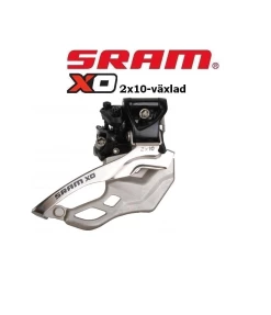 Framväxel Sram X0 Högklamma 2×10-vxl