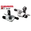 Växelreglage Sram X0 Trigger 2×10-vxl 1 Växelreglage Sram X0 Trigger 2×10-vxl -Cyklar Shop Sram X0 reglage 2x10 silver