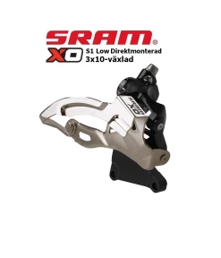 Framväxel Sram X0 S1 Direktmonterad 3×10-vxl