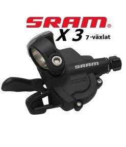 Växelreglage Sram X3 Trigger 3×7-vxl 5 Växelreglage Sram X3 Trigger 3×7-vxl -Cyklar Shop Sram X3 Trigger 7