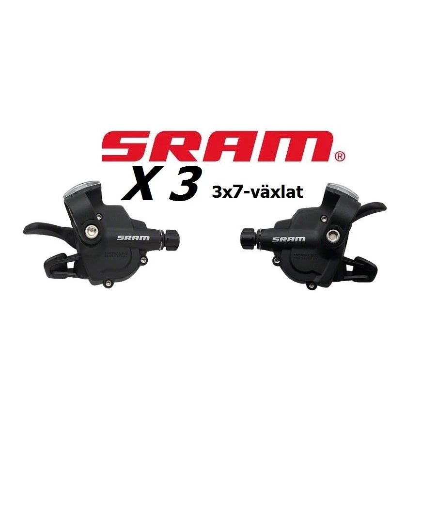 Växelreglage Sram X3 Trigger 3×7-vxl 3 Växelreglage Sram X3 Trigger 3×7-vxl