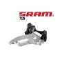 Framväxel Sram X5 Lågklamma 3×10-vxl -Cyklar Shop Sram X5 3x10 svart