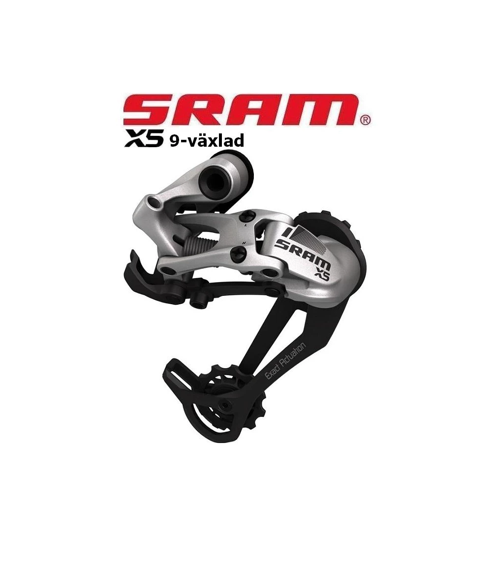 Bakväxel Sram X5 9-vxl 3 Bakväxel Sram X5 9-vxl