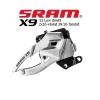 Framväxel Sram X9 S3 Låg Direktmonterad 2×10-vxl 1 Framväxel Sram X9 S3 Låg Direktmonterad 2×10-vxl -Cyklar Shop Sram X9 2x10 1