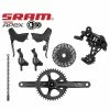 Komponentgrupp Sram Apex 1×11-växlad Disc I Svart Med 42 Tandat Vevparti. 1 Komponentgrupp Sram Apex 1×11-växlad Disc I Svart Med 42 Tandat Vevparti. -Cyklar Shop Sram apex grupp