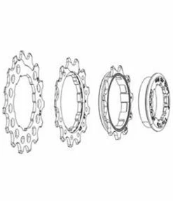 Sram Kassett Klingor 11T-13T-15T Till PG1210/1230 Eagle Kassett