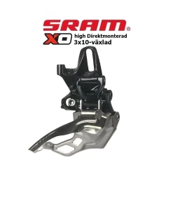 Framväxel Sram X0 High Direktmonterad 3×10-vxl