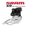 Framväxel Sram X9 Med Högklamma För 2×10-vxl 1 Framväxel Sram X9 Med Högklamma För 2×10-vxl -Cyklar Shop Sram x9 2x10 3