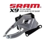 Framväxel Sram X9 S1 Låg Direktmonterad 2×10-vxl 1 Framväxel Sram X9 S1 Låg Direktmonterad 2×10-vxl -Cyklar Shop Sram x9 2x10 4