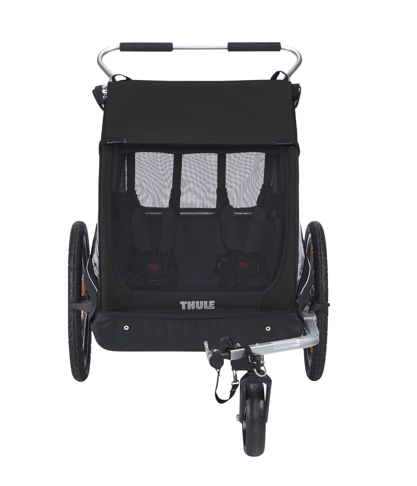 Cykelvagn Thule Coaster XT För 2 Barn Svart 4 Cykelvagn Thule Coaster XT För 2 Barn Svart - Bild 2