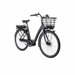 El-assisterad Cykel Crescent Elsa 7-vxl 2023 års 7 El-assisterad Cykel Crescent Elsa 7-vxl 2023 års -Cyklar Shop YEC9975151 crescent elsa black front